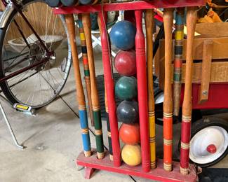 Croquet set