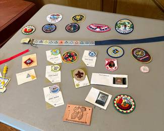 Boy Scout badges