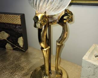 Brass lamps