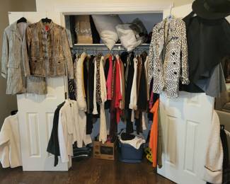 Designer jackets, coats