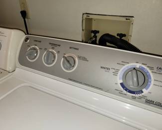 GE top load washer