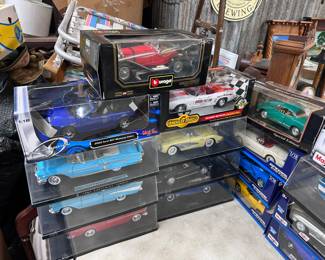 New in Box Vintage Die-Cast Cars