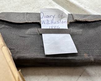 1886 W.B. Huston Diary