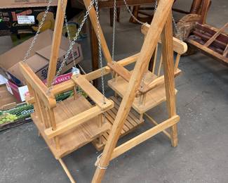 Wood Child / Doll Swing