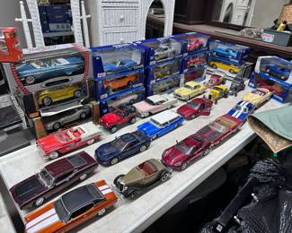 Vintage Die Cast Cars