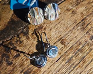 Sterling silver earrings