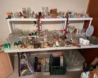 vintage glassware