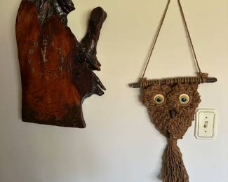 mcm owl decor