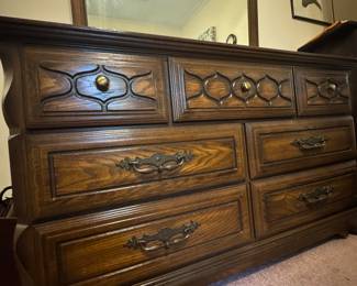 Vintage Dresser w/ Mirror