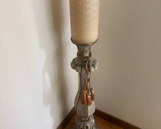 Italian Style Pillar Candle Holder