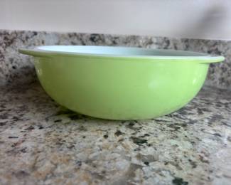 1950s PYREX Lime Green Casserole Dish