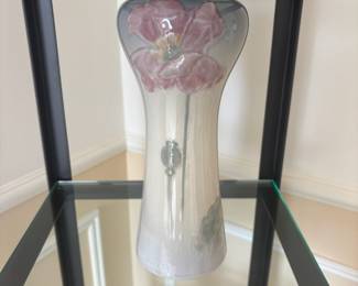 Weller Etna Art Nouveau Style Pottery Vase with Floral Design