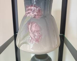 Weller Etna Art Nouveau Style Pottery Vase with Floral Design