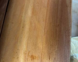 Teak Wood Bread Box with Cutting Board Lid