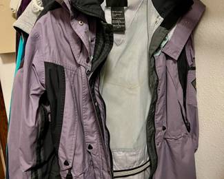 Helly Hansen Purple/Black Ski Jacket – Size Medium