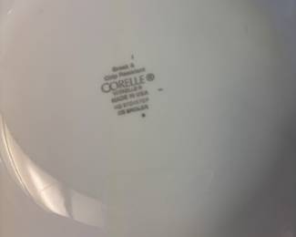 Corelle Vitrelle "Shadow Iris" Salad & Dinner Plates