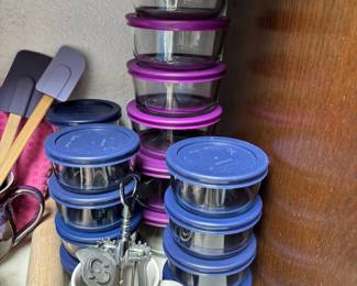 PYREX Glass Storage Bowls
