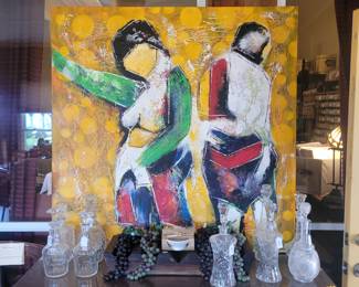 Original by local artist Anup Bhandari (deceased)