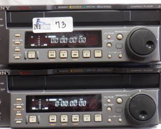 LOT OF 2 SONY J-3