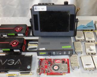 BOX GRAPHICS CARDS, HARRIS DL860 AND MORE