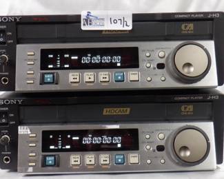 LOT OF 2 SONY J-H3