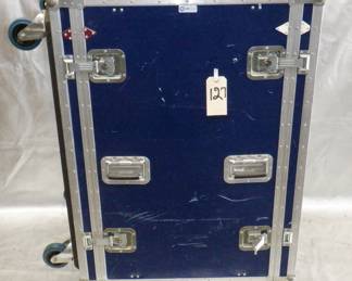 MASTERCASE ROLLING RACK MOUNT ROAD CASE (49X25X30.5)