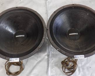 LOT OF 2 EMINENCE 16" DRIVERS