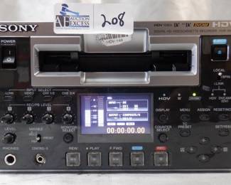 SONY HD1500 XD CAM