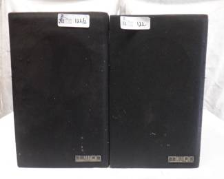LOT OF 2 MISSION MODEL 70 SPEAKERS