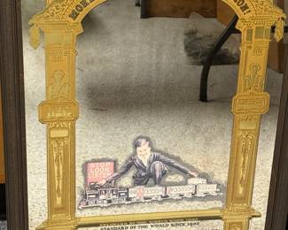 Again, not only do we have great Lionel train cars and accessories? We also have Lionel store displays.! This mirror is fantastic