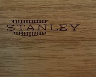 This lovely mid-century modern piece was made by the Stanley corporation! There is also a matching dining room table and chair chairs, which you will be seen very soon!