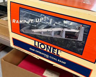 Here is an operating call ramp in its original box and then we have one on top that does not!