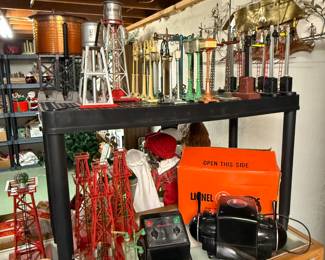 On top of the many vintage accessories for the Lionel train world, we also have transformers in every shape and size!