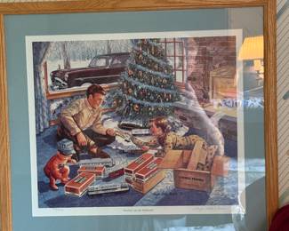 And of course, the Lionel train Christmas ad