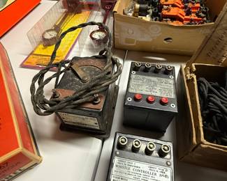 Here look at a few more transformers, and the two of these in the middle are whistle controllers