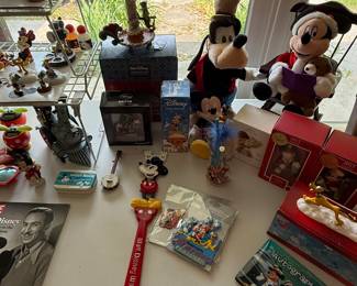 There are also many Disney related Christmas ornaments, and Disney related Christmas Lionel train cars! You’ll see those later!