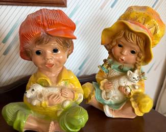 And these are either really super charming…. Or completely demonic with their black eyes. Lol I think you’re adorable. Karen won’t look at them! 🤣