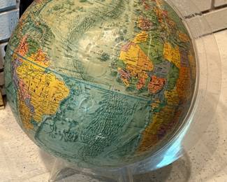 Terrific vintage globe. 