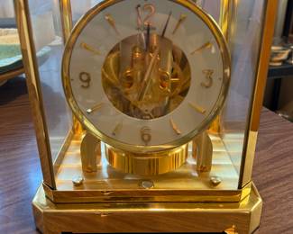 This is the STUNNING Le Coultre & CIE 15 Jewels Atmos Clock! I truly do not believe this clock has ever been displayed. It is in pristine condition.!