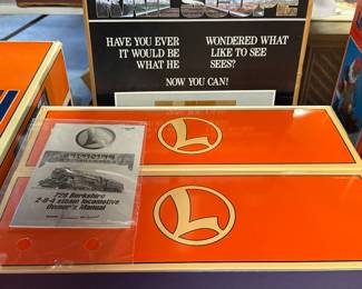 These boxes are so pristine we did not open them! They are mint absolutely unopened in their original boxes! They are from the Lionel Century club and contain two 284 steam locomotives!