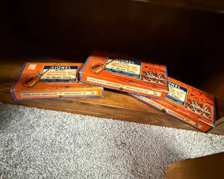 Here are three Lionel train lubricating kits