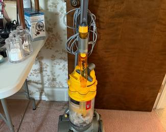 This is a terrific Dyson vacuum which we have used throughout the house. It works perfect.