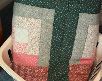 Here’s a close-up of this quilt. I believe it’s machine made but it’s an excellent condition.