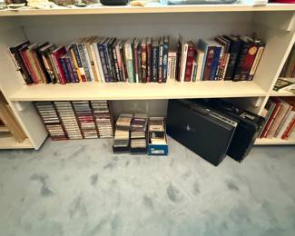 More books! Also more office supplies and cassette tapes! 
