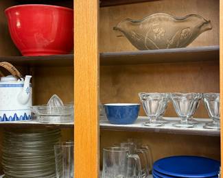 Excellent plates, bowls, both vintage and new