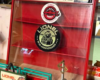 Again, not only do we have Lionel trains and accessories we also have vintage and original Lionel train store displays!