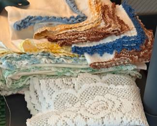 Close-up of some of the embroidery