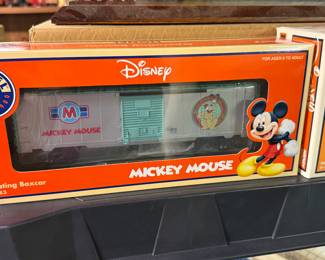 Here a couple of Disney themed Lionel train cars I’m convinced they have never been out of the box