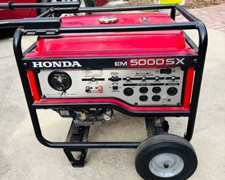 Honda EM 5000 SX never cranked brand new generator. 