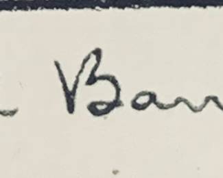 Lionel Barrymore signature 